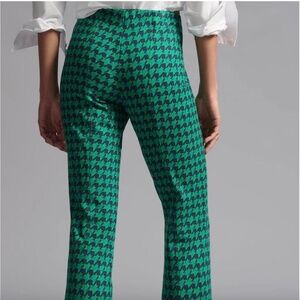 Anthropologie Maeve Margot Kick Flare Cropped Pull on Pant Sz M NWT